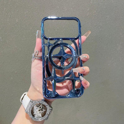 MagSafe Magnetic Hollow Cooling Case for iPhone 17–12 Series
