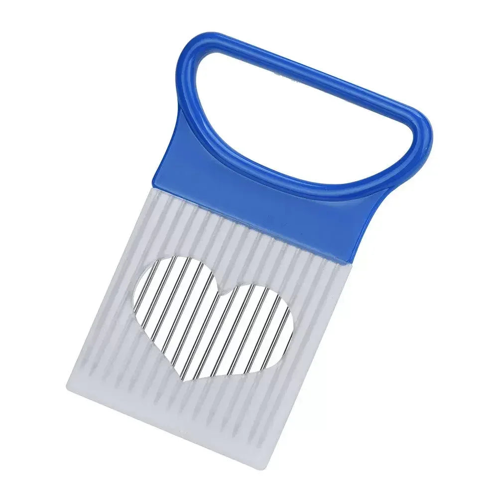 Onion Slicer Holder Stainless Steel Kitchen Tool