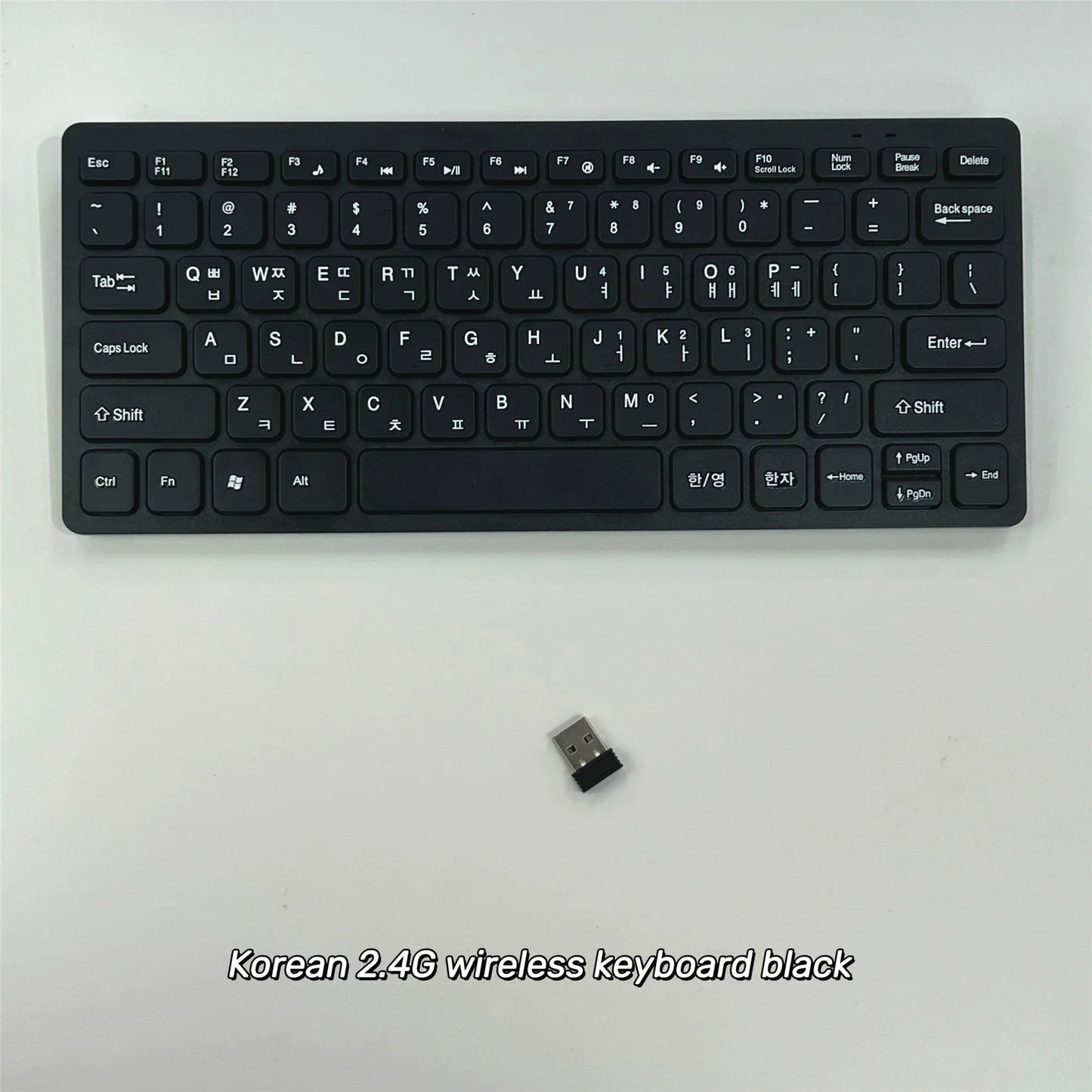 Korean 2.4G Wireless Keyboard and Mouse/Keyboard only Protable Mini Keyboard Mouse Combo Set For Notebook Laptop Desktop PC