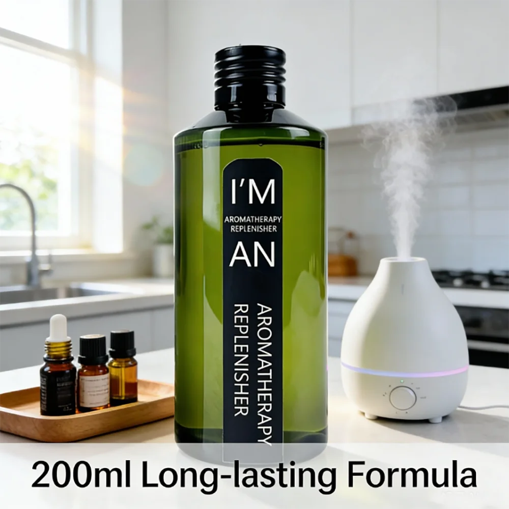 200ML Lasting Flameless Aromatherapy Essential Oil Hilton Hotel Aromatherapy Supplement for Air humidifier Hotel Aroma Machine