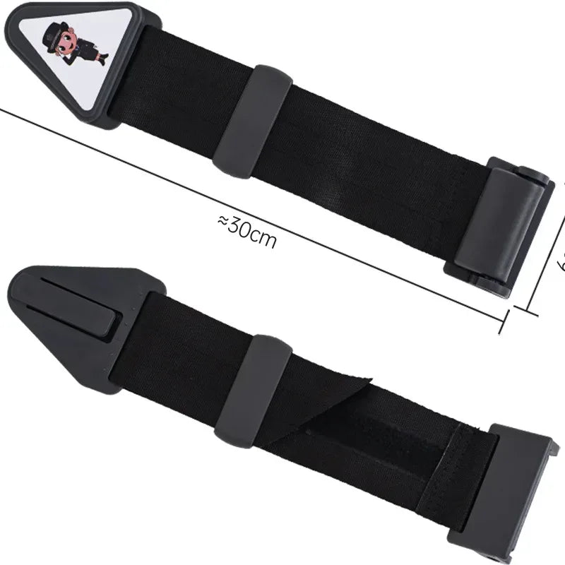 Child Car Seat Belt Adjuster Triangle Anchor Shoulder Protection Limiter Safety Accessory for Vehicle Seats - Urbizia