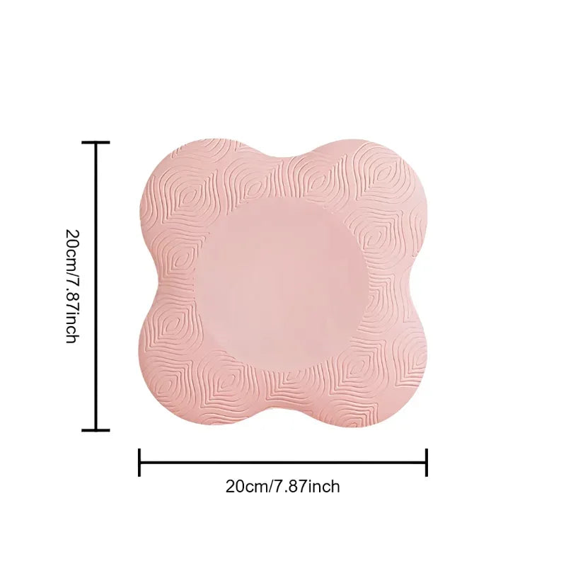 TPE Thickened Anti Slip Yoga Kneeling Protective Pad Knee Soft Flat Support Rebound Non-Slip Sports Fitness Mat Shock Absorption - Urbizia