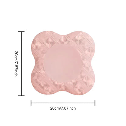 TPE Thickened Anti Slip Yoga Kneeling Protective Pad Knee Soft Flat Support Rebound Non-Slip Sports Fitness Mat Shock Absorption - Urbizia
