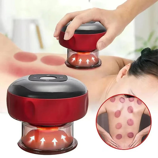 Electric Cupping & Heating Therapy Massager – Neck & Body