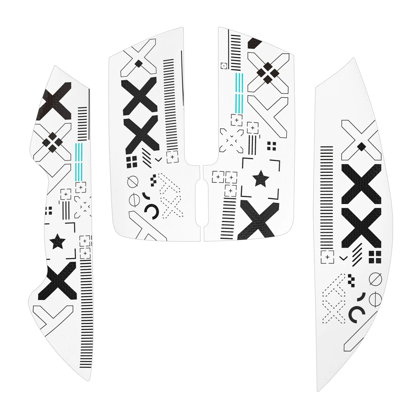 ATTACK SHARK X11 Mouse Grip Tape Skate Handmade Sticker Non Slip Suck Sweat Anti-Slip Sticker For ATTACK SHARK X11