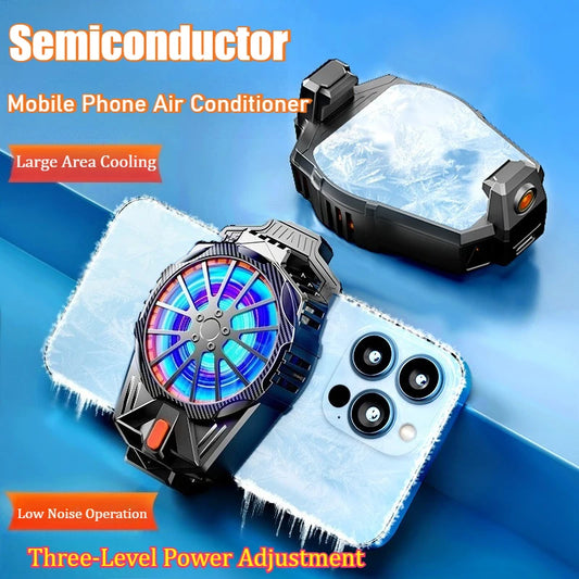 Portable Plug-In Phone Cooling Fan Radiator Universal