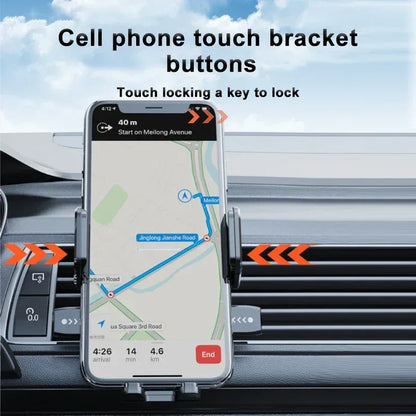 SEAMETAL Car Dashboard Phone Bracket Universal Auto Cellphone Stand For GPS Navigation Universal Desk Windshield Hanging Holder - Urbizia