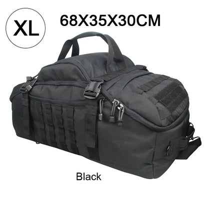 LQARMY 30L 45L 80L Outdoor Mountaineering Bag Molle Tactical Backpack Large Duffel Bag Hiking Camping Travel Bags