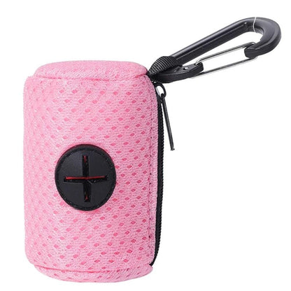 Mesh Dog Poop Bag Dispenser with Clip