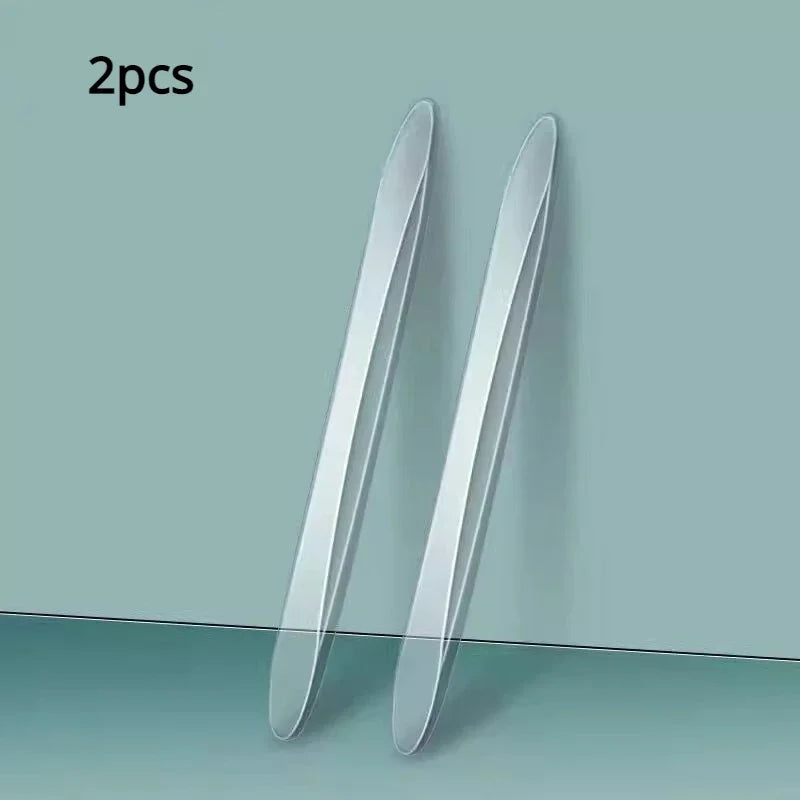 2/4Pcs Auto Car Door Edge Protection Guards Buffer Trim Molding Protection Strip Scratch Protector Car Door Crash Bar