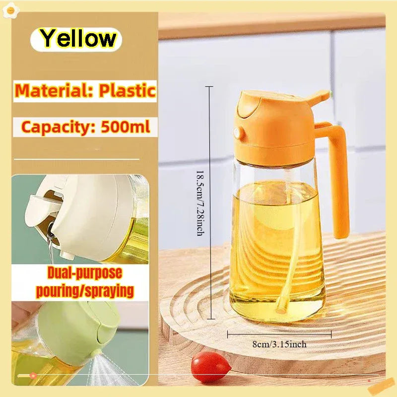 Oil Spray Bottle for Cooking BBQ & Baking (200/300/500ml)
