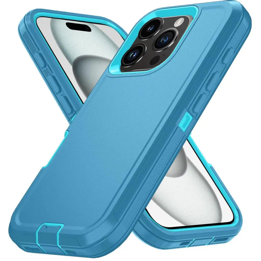 Armor Defender iPhone Case with Stand – PC + TPU