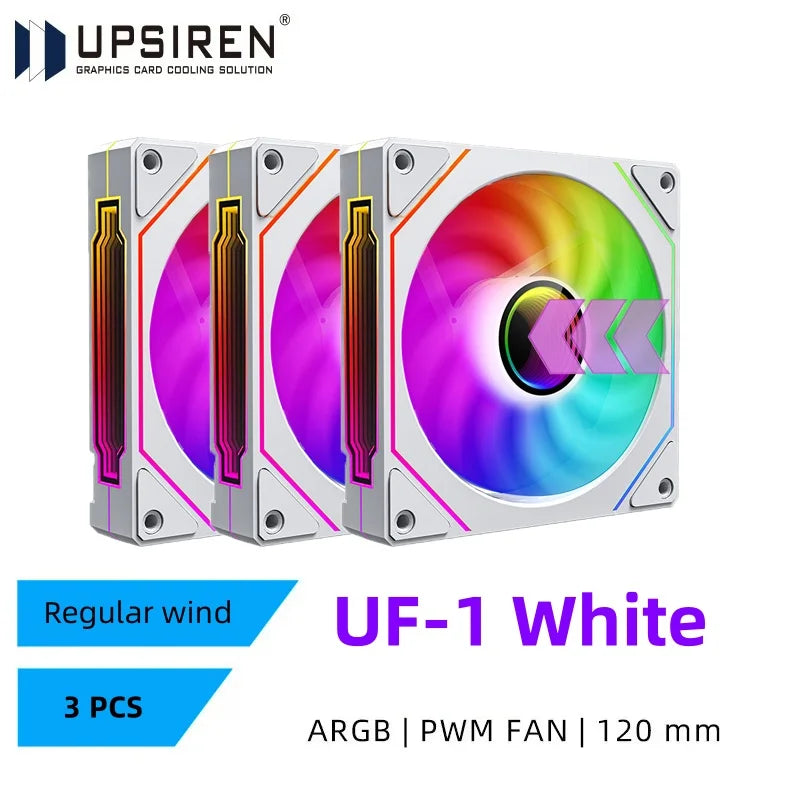 UPSIREN UF-1 PRISM 4 PRO 120mm ARGB PWM Case Fan