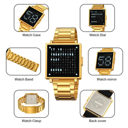 Skmei 2312 Fashion Wristwatch For Men Women Waterproof Clock LED Light Outdoor Digital Sport Electronic Watches Reloj Hombre