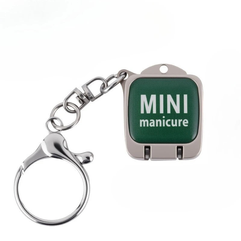 1pcs Nail Clippers Collapsible Portable Travel Fingernail Nail Scissors Cutter Stainless Steel Manicure Tools