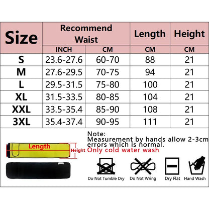 Men Waist Support Belt Waist Trainer Corset Sauna Sweat Bands Tummy Slimming Belt Fitness Gym Belly Trimmer Wrap Belts Girdles