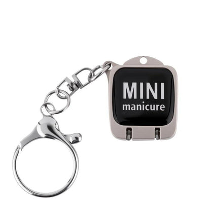 1pc Cute Nail Clippers with Storage Stainless Steel Compact & Portable Nail Trimmer with Blade Angle Durable Manicure Tool