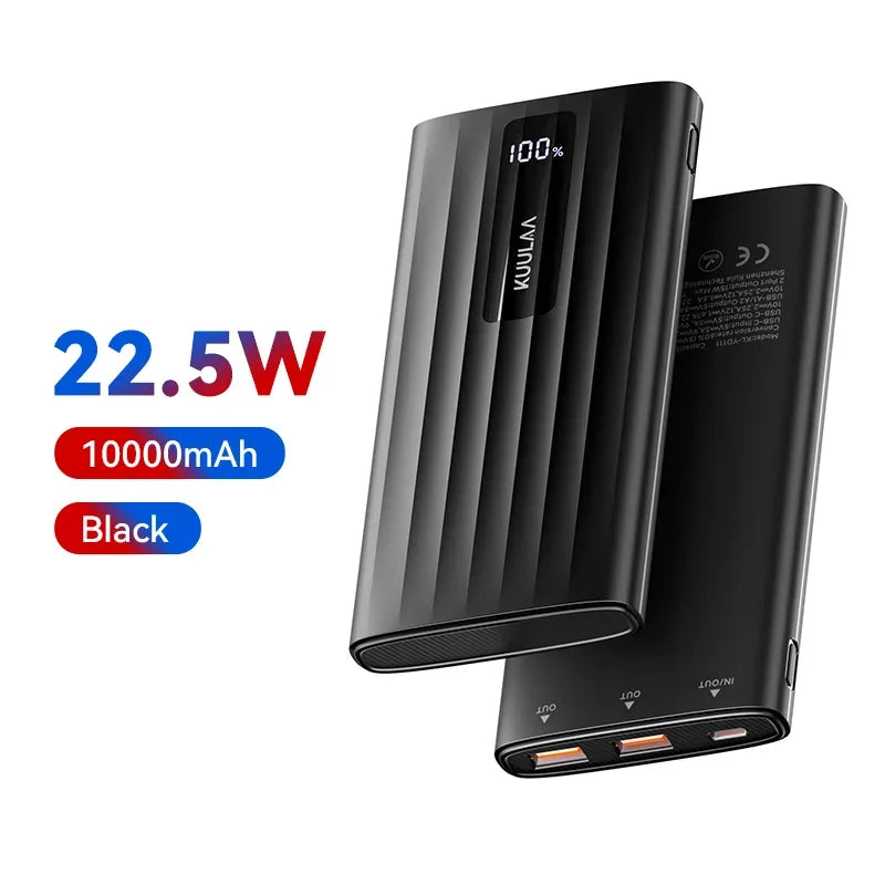 22.5W PD Fast Charging Power Bank 20000mAh/10000mAh