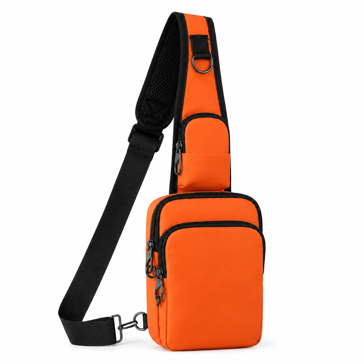 Fashionable Casual RFID Anti-Theft Sling Bag for Men's, Street Sports Chest Bag Simple Lightweight Shoulder Bag for Commuting