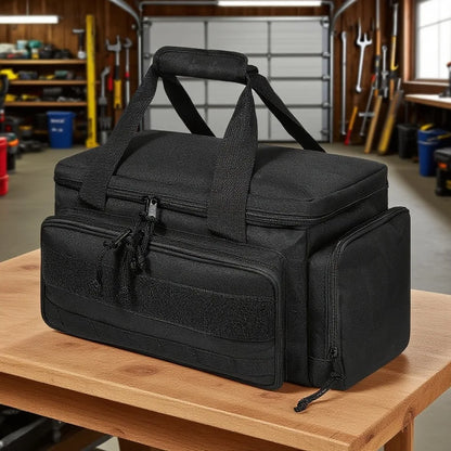 14" Heavy Duty Tool Bag Multipurpose Work Organizer for Handyman,Carpenter,Durable Portable Tool Storage