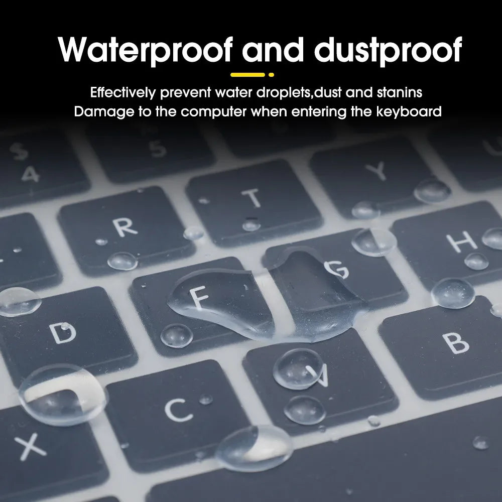 Universal Silicone Laptop Keyboard Cover Dustproof Waterproof Film