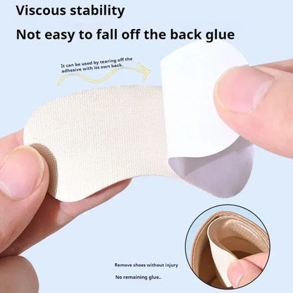 Silicone Heel Sticker Heels Protector Insoles Adjust Size Adhesive Non-slip Shoe Pads Pain Relief Foot Care Insert