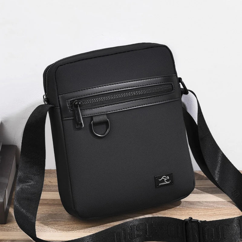 New Kangaroo Luxury Brand Business Messenger Bag Men  Crossbody Bag Man Shoulder Bags Male Oxford Casual  Business Handbag