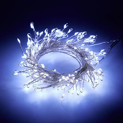 USB LED Firecracker String Lights – 3M / 6M / 9M with Remote Control