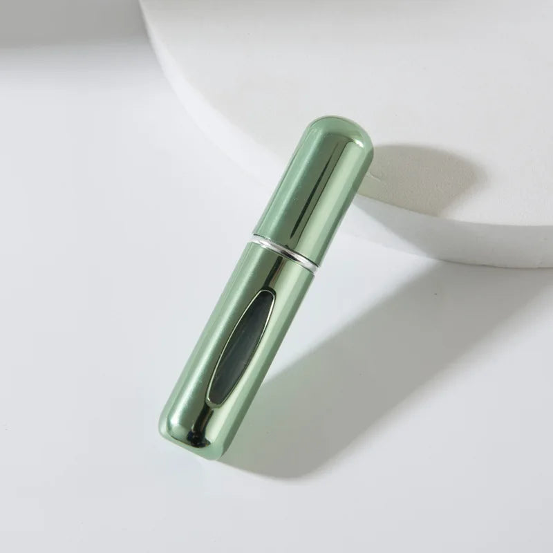 1/3/5/10pcs travel Leak portable mini perfume bottle with Bottom Fill Function aluminum refillable 5ml spray bottle