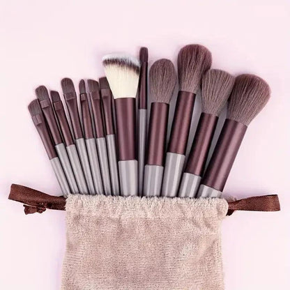 13-Piece Professional Makeup Brush Set