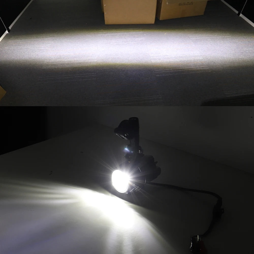 Auxiliary Lights LED Spot Driving Fog Lights for R1200GS F800GS K1600 Universal Motorcycle 40W 6000K Fog Lamps