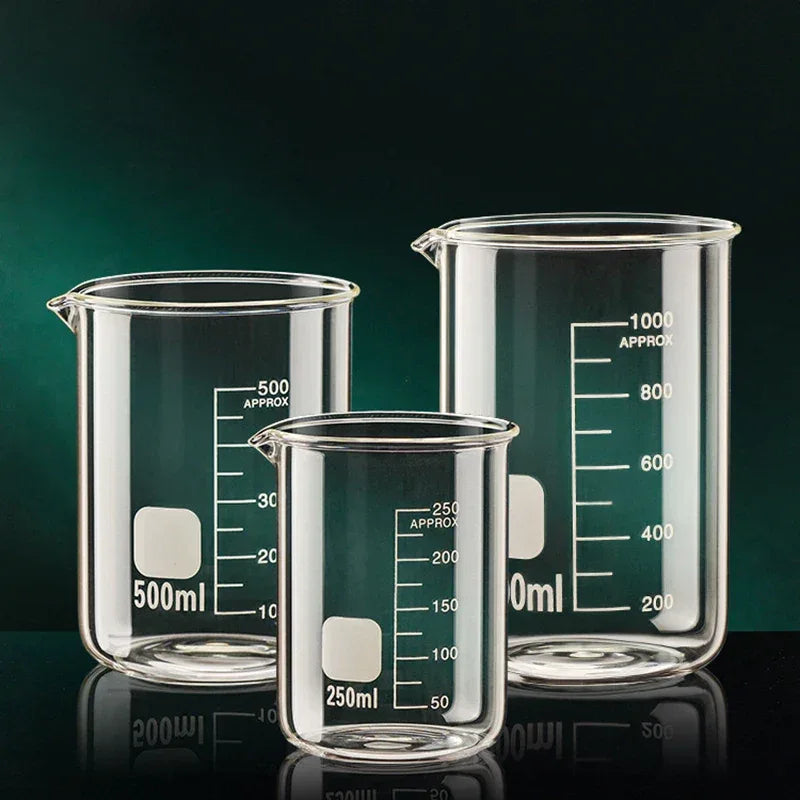 Heat Resistant Glass Measuring Cup 50–1000ml