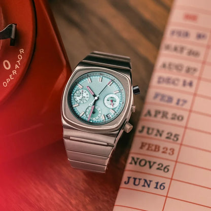 CILOA Square Mens Watches for Man Retro Automatic Steel Dive Men Quartz Stainless Male Luxury New in Men's Brand Watch