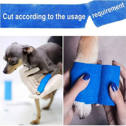 10pcs 2.5/5/10cm Non-Woven Universal Fit for Sports Elastic Foot Support Joint Protection Self-Adhesive Athletic Tape Bandage