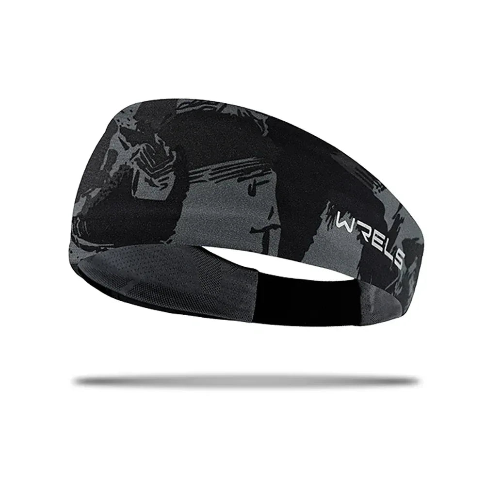 1pc Running Sweat Absorbing Sports Hair Band Yoga Breathable Antiperspirant Band Men's and Women's Basketball Hair Band - Urbizia