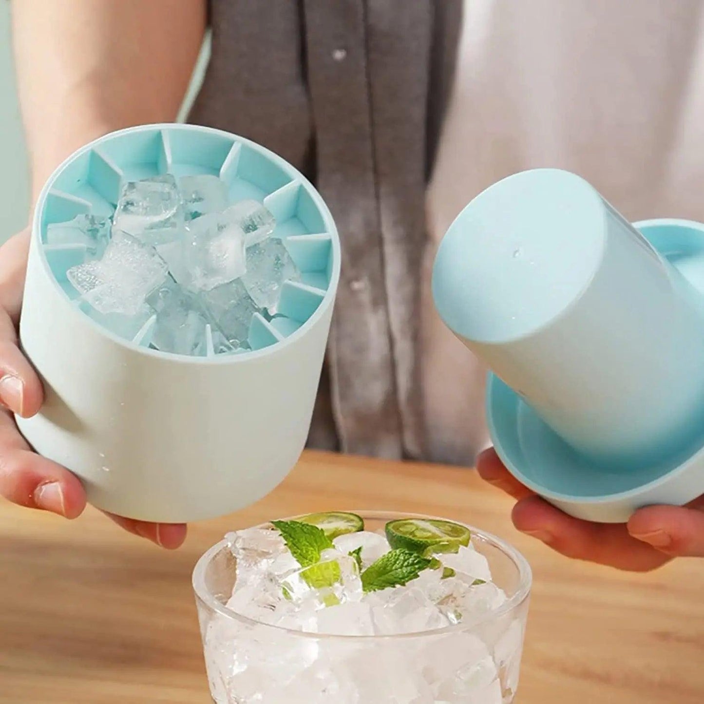Mini Silicone Ice Cube Tray Small Freezer Mold