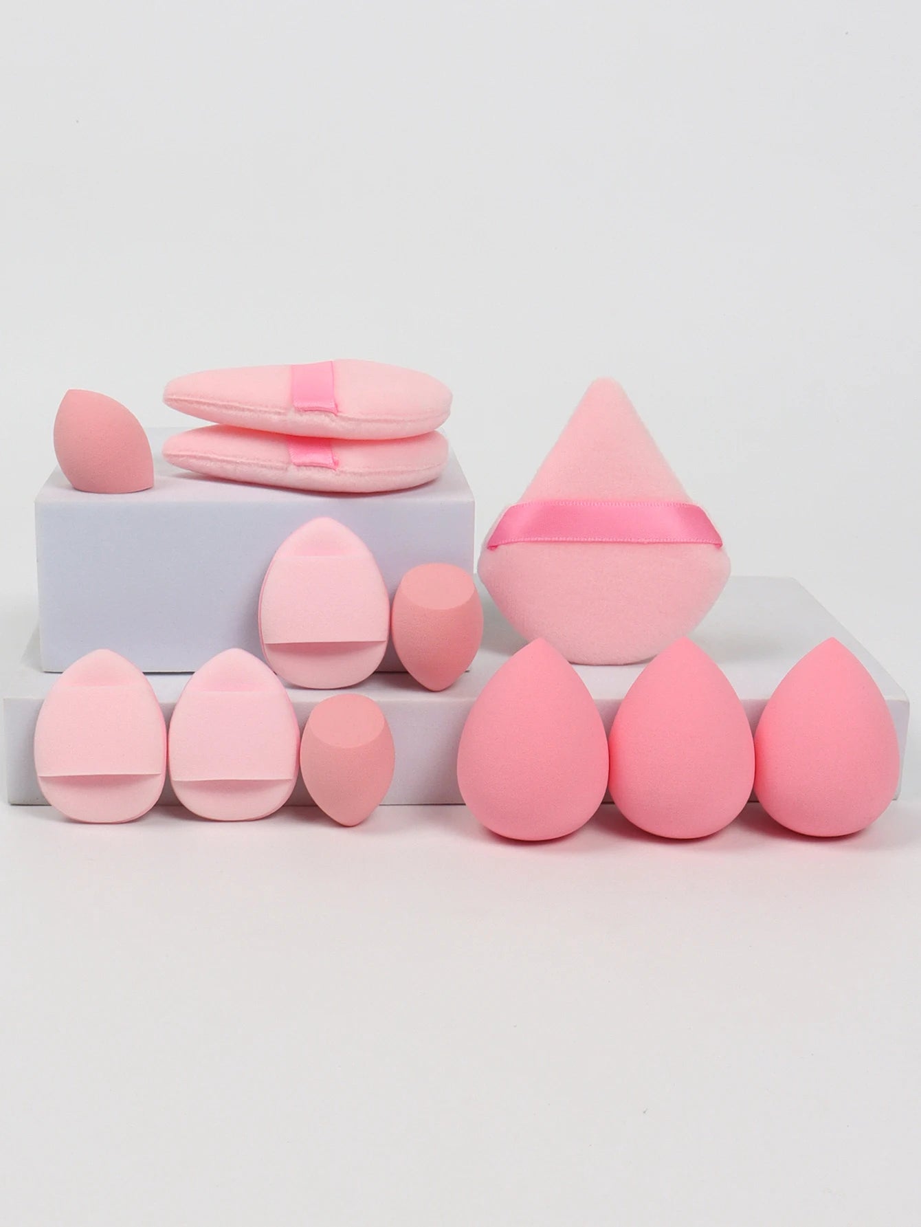 12-Piece Makeup Sponge & Puff Set