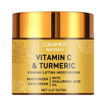 Turmeric Vitamin C Face Cream for Bright & Firm Skin