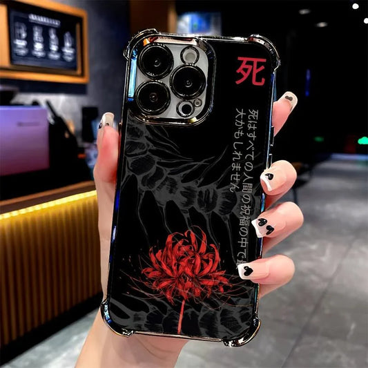 Tokyo Anime Ghoul Phone Case for iPhone 17 17Air 16, 15, 14, 13, 12, 11 Pro Max, X, XR, XS Max, 8, 7 Plus