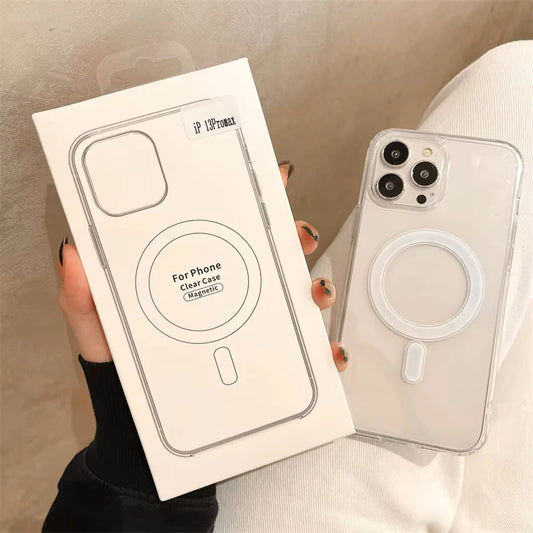 Balsam Clear MagSafe iPhone Case – Magnetic Wireless Charging, Full Coverage