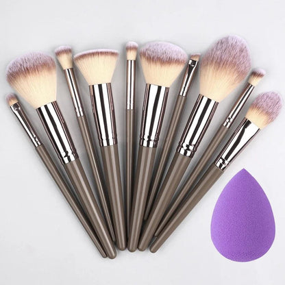 Professional Makeup Brush Set for Face & Eye Makeup