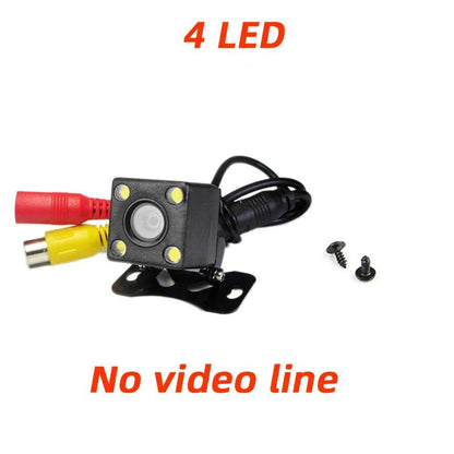 Car Rear View Camera Optional 4/8/12 LED Camera HD Night Vision Support Display to Assist car Parking and Reversing