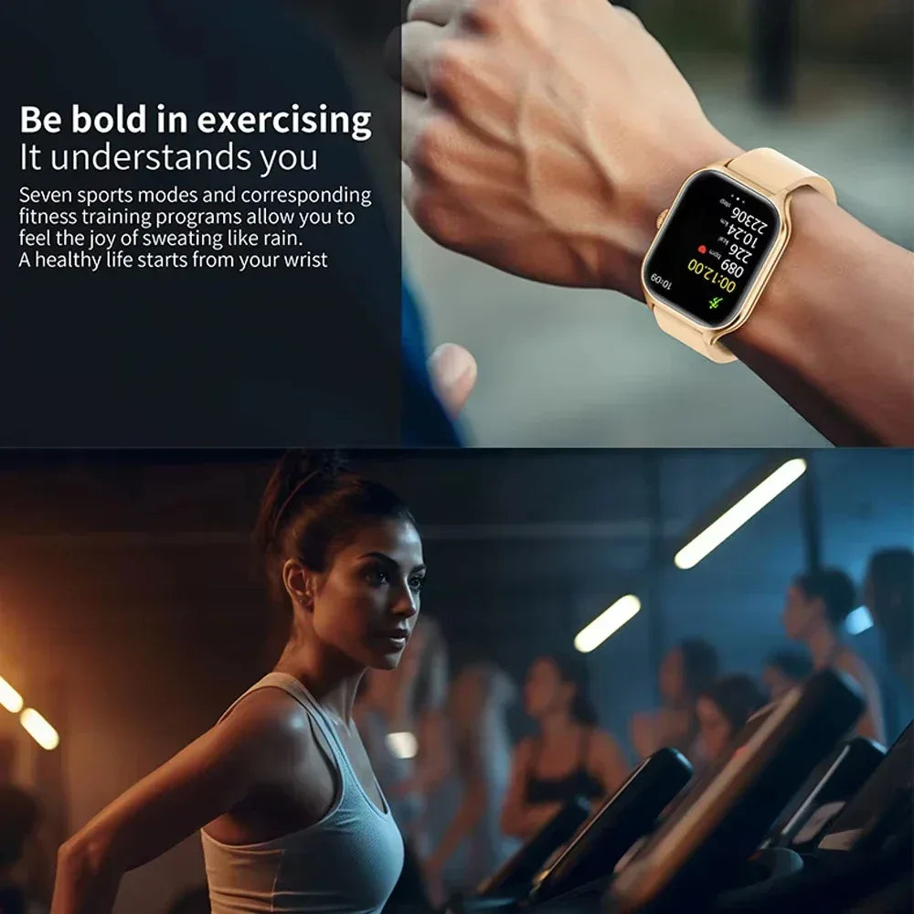 KESHUYOU New Smart Watch H9 Pro MAX 2.01-inch HD Display Bluetooth Call Message Alert Sports Mode Smartwatch For Men Women - Urbizia