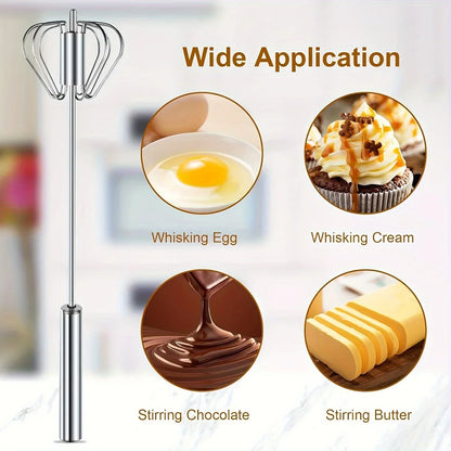 Stainless Steel Semi-Automatic Egg Beater Mixer