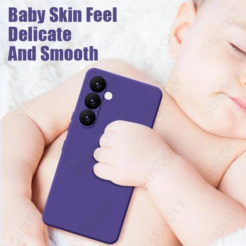 Luxury Liquid Silicone Case for Samsung Galaxy Series