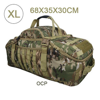 LQARMY 30L 45L 80L Outdoor Mountaineering Bag Molle Tactical Backpack Large Duffel Bag Hiking Camping Travel Bags