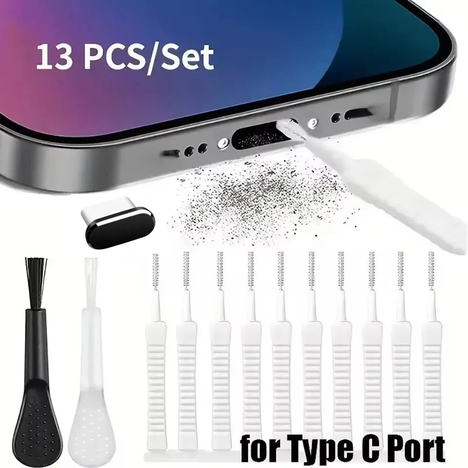 Mobile Phone Charging Port & Speaker Cleaning Kit