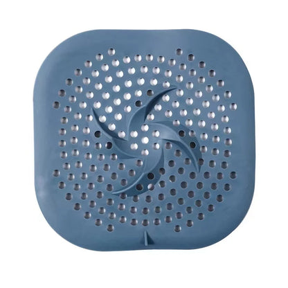 Shower Drain Hair Catcher Drain Cover Bathroom Tub with Suction Cup 5.9 Inches Silicone Sink Strainer Suit for Bathtub, Kitchen