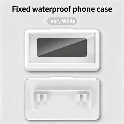 Fixed Universal Waterproof and Anti-fog Mobile Phone Case for Bathroom Shower Phone Holder Waterproof Can Touched Shower Phone