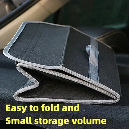 Car Trunk soft Organizer Felt Storage Box Accessories Large Anti Slip Compartment Boot Storage Organizer Tool Car Storage Bag - Urbizia
